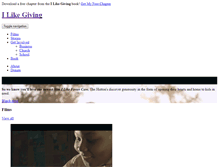 Tablet Screenshot of ilikegiving.com